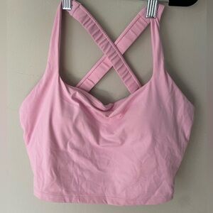 pink workout top